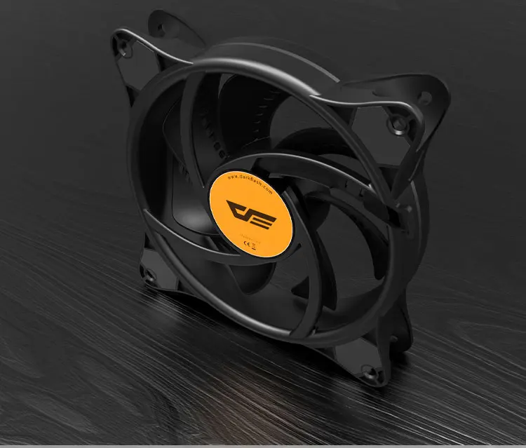 Darkflash Aigo D1 чехол для компьютера, светодиодный вентилятор, скорость вращения 120 мм, охлаждающий чехол для компьютера