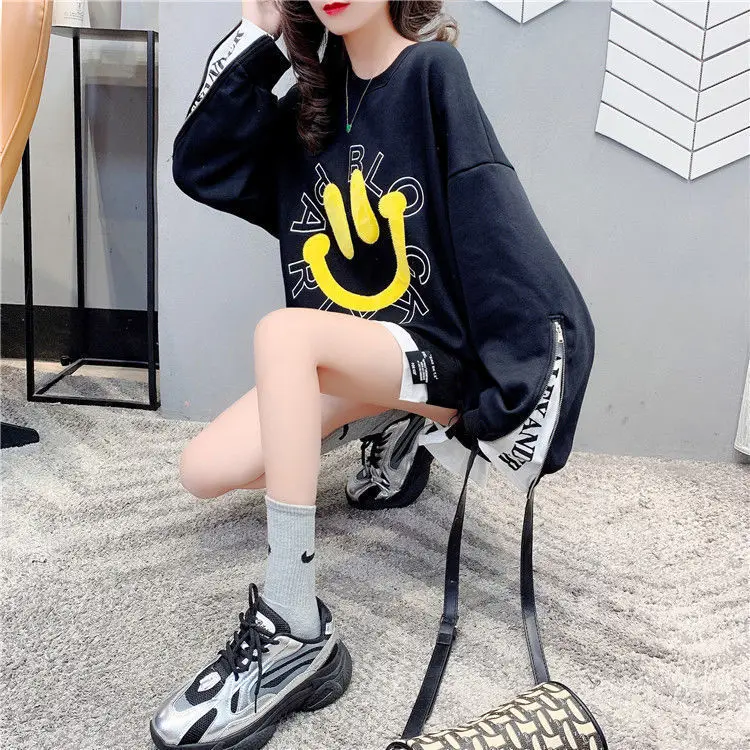 

Fake two-piece salt vests women tide spring and autumn 2021 new foreign-style large size coat