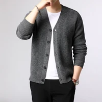 dimi knitwear warm winter korean style casual clothing male new fashion brand sweater men cardigan thick slim fit jumpers