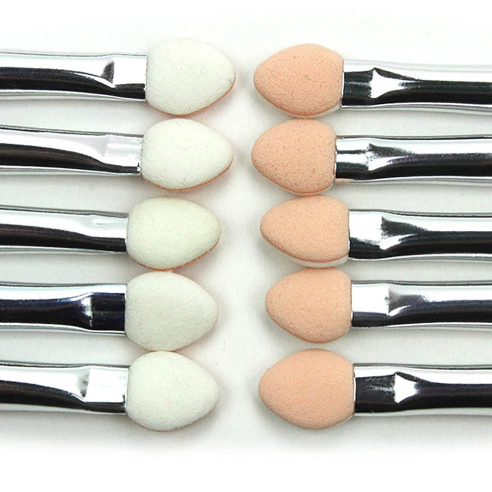 5 шт. Портативный тени для век губки кисточка палочка глаз карандаш бровей
