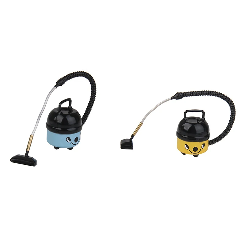 

1/12 Dollhouse Miniature Accessory Vacuum Cleaner Black and Yellow