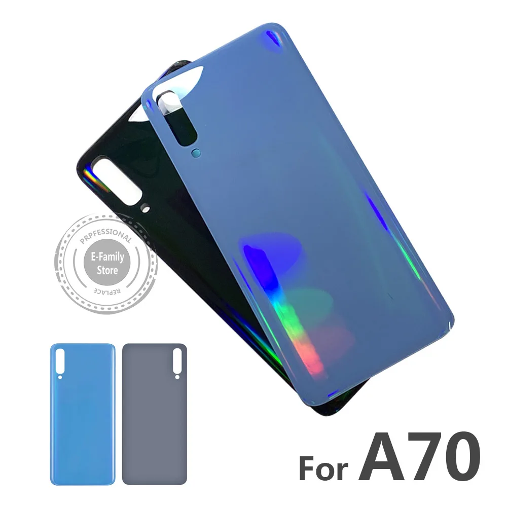 Новая крышка аккумулятора для Samsung Galaxy A10 A30 A40 A50 A60 A70 Задняя стеклянная корпуса