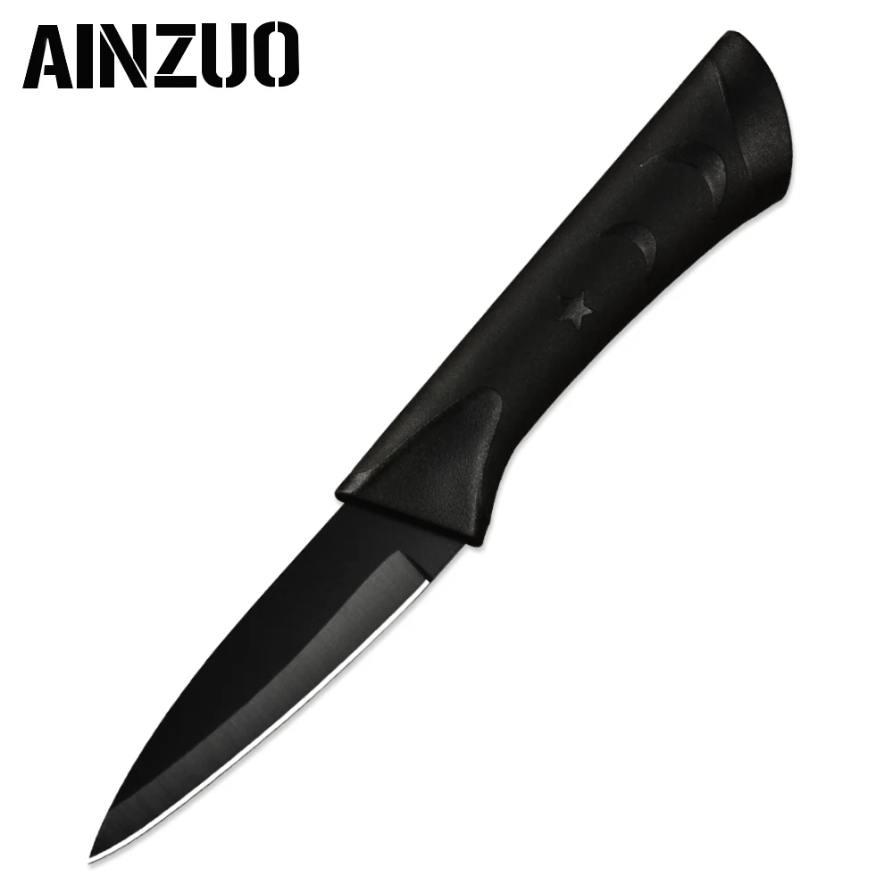 AINZUO, кухонный нож из нержавеющей стали, 6 шт. в наборе, ультра острое лезвие, кухонные ножи, кухонные принадлежности, инструменты - Цвет: G.3.5 inch Fruit