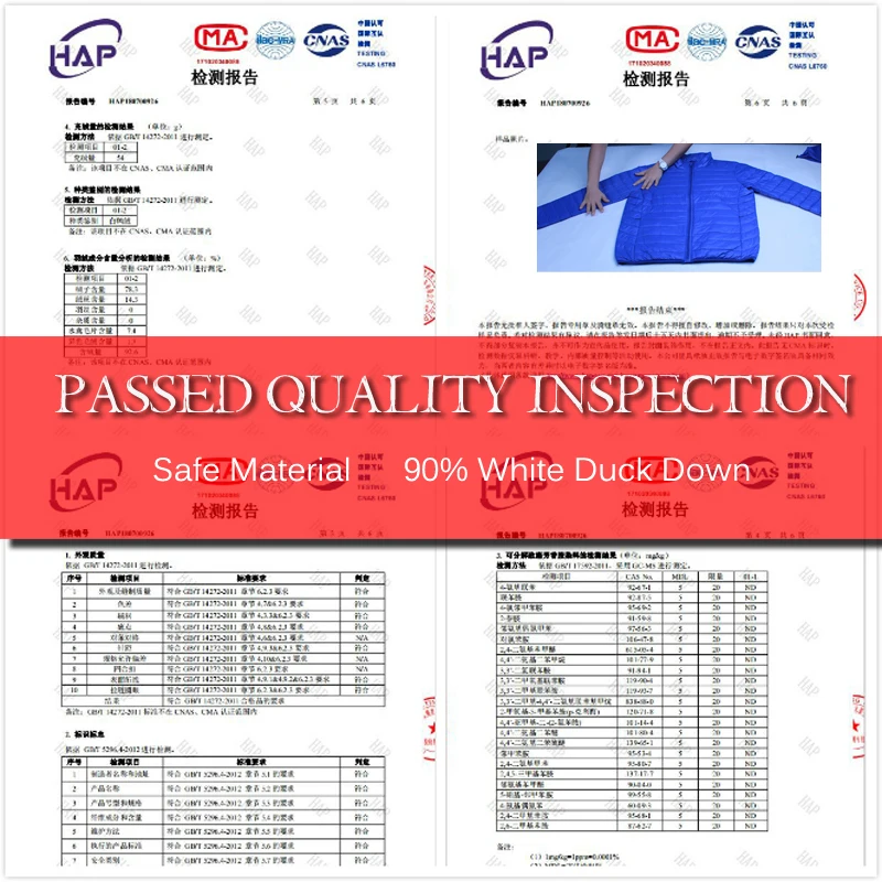 Осенне-зимняя легкая тонкая теплая куртка на 90% белом утином пуху Мужская