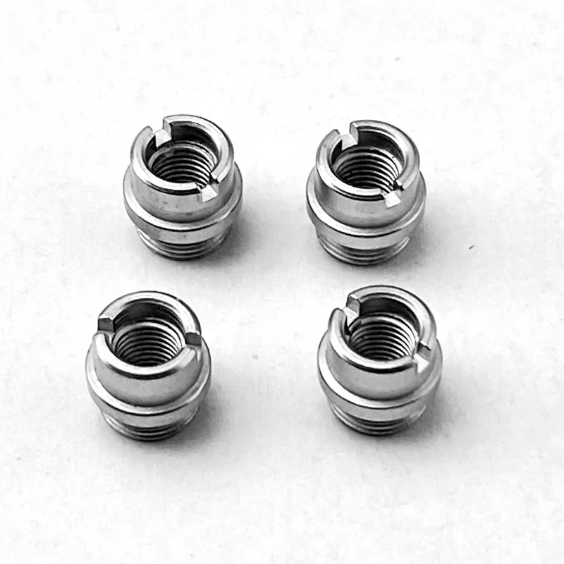 

4pieces 1911 Bushings Screws CNC Machined From 416 Stainless Steel 1911 Grips Screws