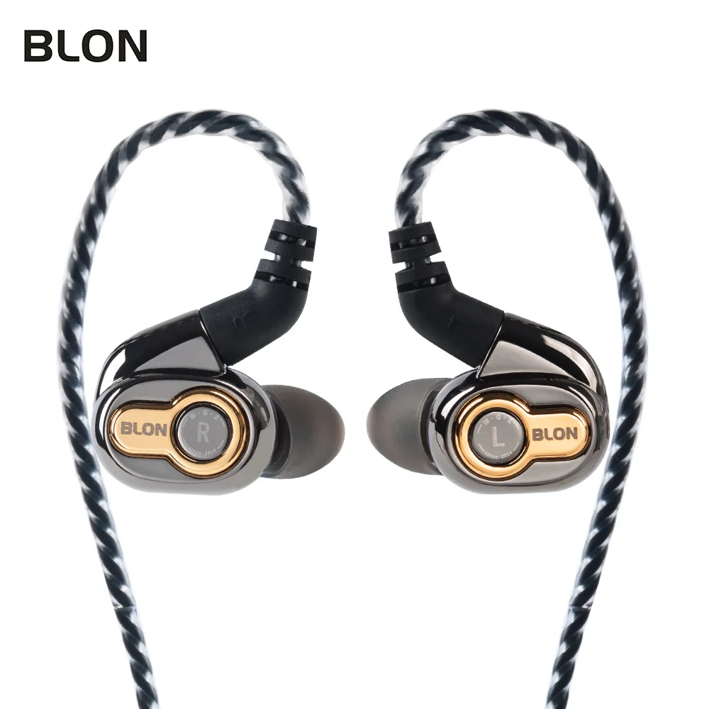 2020 BLON BL 05 2nd Generation 10 мм углеродные нанотрубки (CNT) Диафрагма Hi Fi в наушники вкладыши