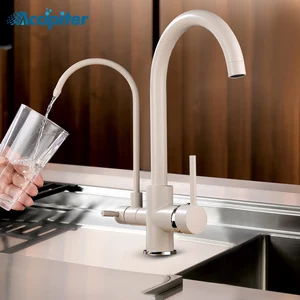 Кухонный фильтр, столешница для крана, установка с одним отверстием, смеситель, вращающийся на 360 градусов кухонный кран