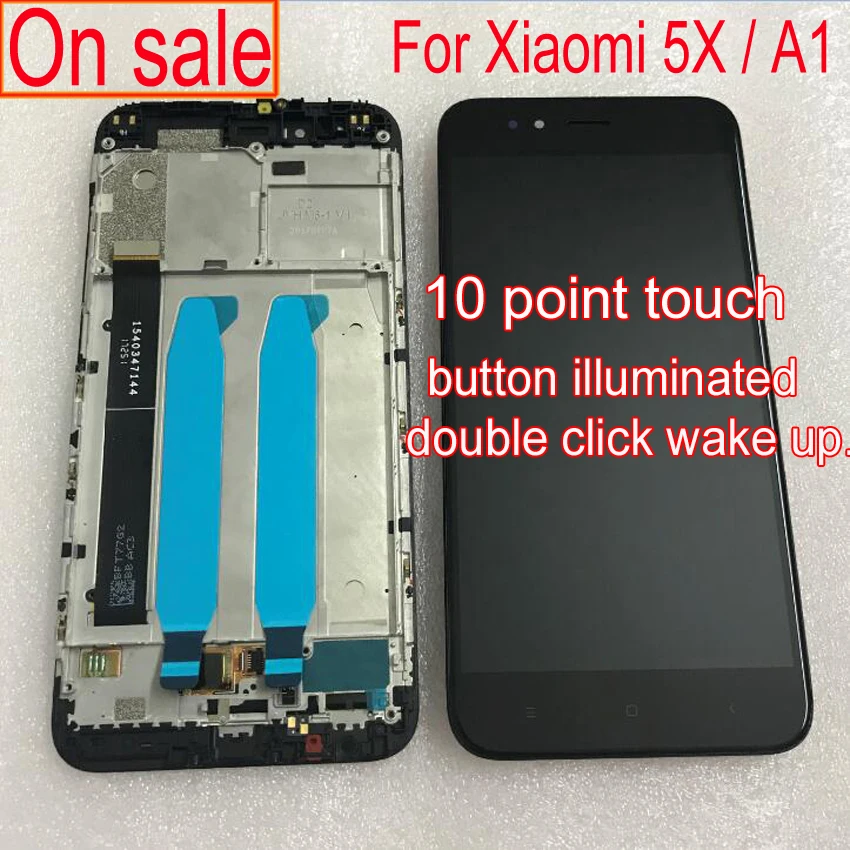 ЖК дисплей для Xiaomi Mi A1 MiA1 / MI5X MI 5X M5X с сенсорным экраном и дигитайзером в сборе