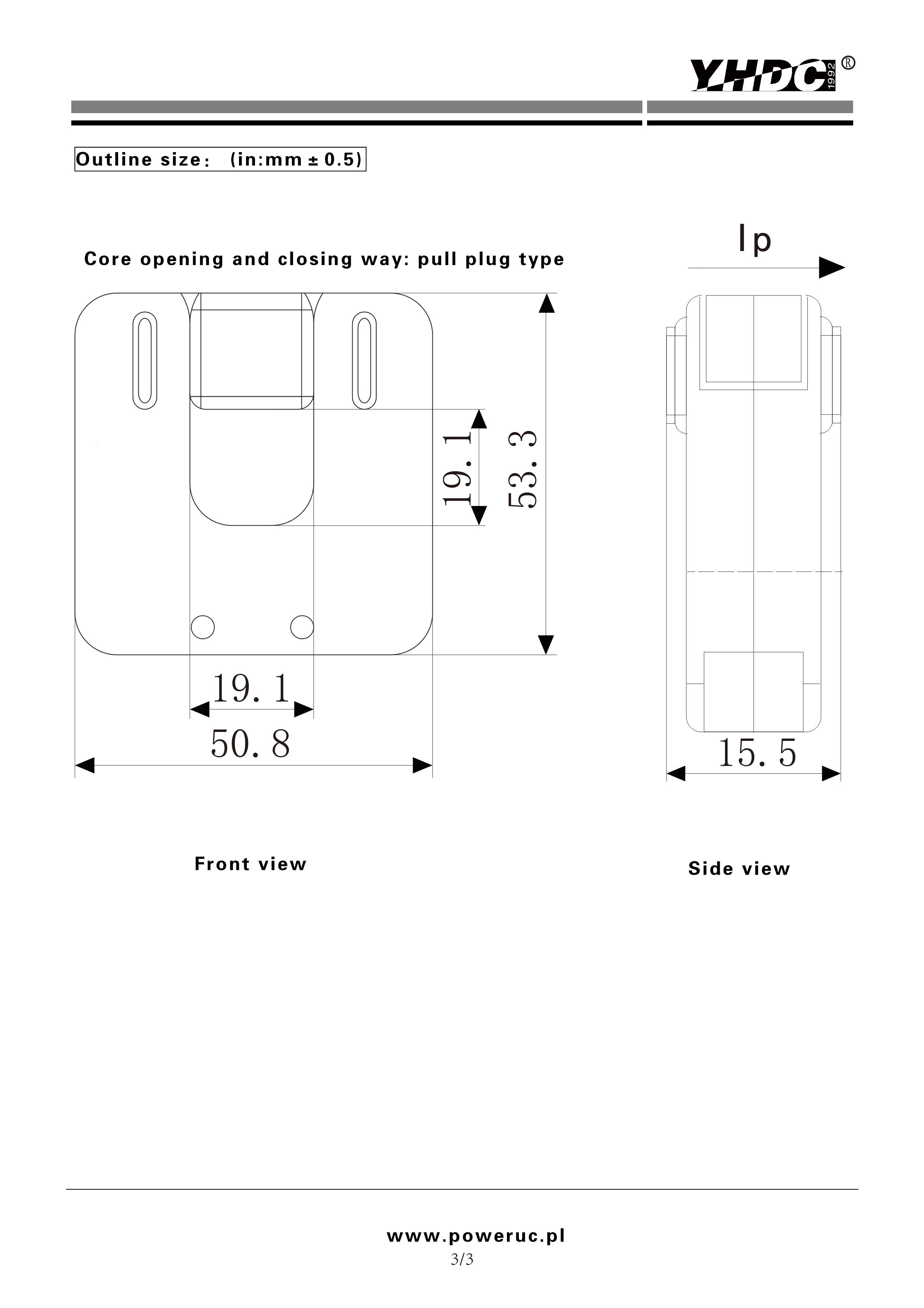Бесплатная доставка SCT019 разделенный трансформатор тока вход 100A/200A выход 33mA