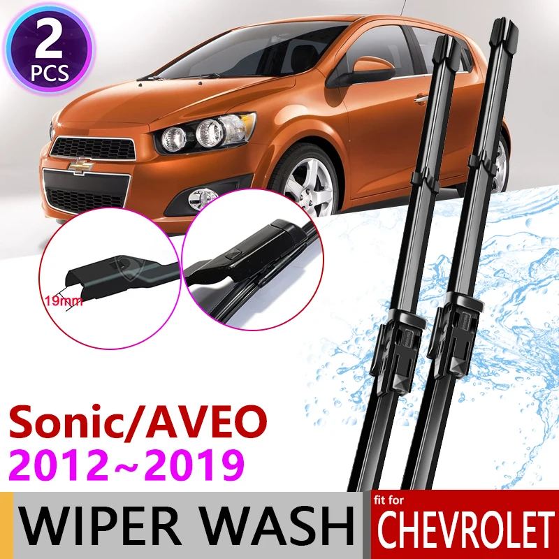 

Car Wiper Blades for Chevrolet Sonic AVEO Holden Barina 2012~2019 T300 RS Front Window Windshield Windscreen Car Accessories