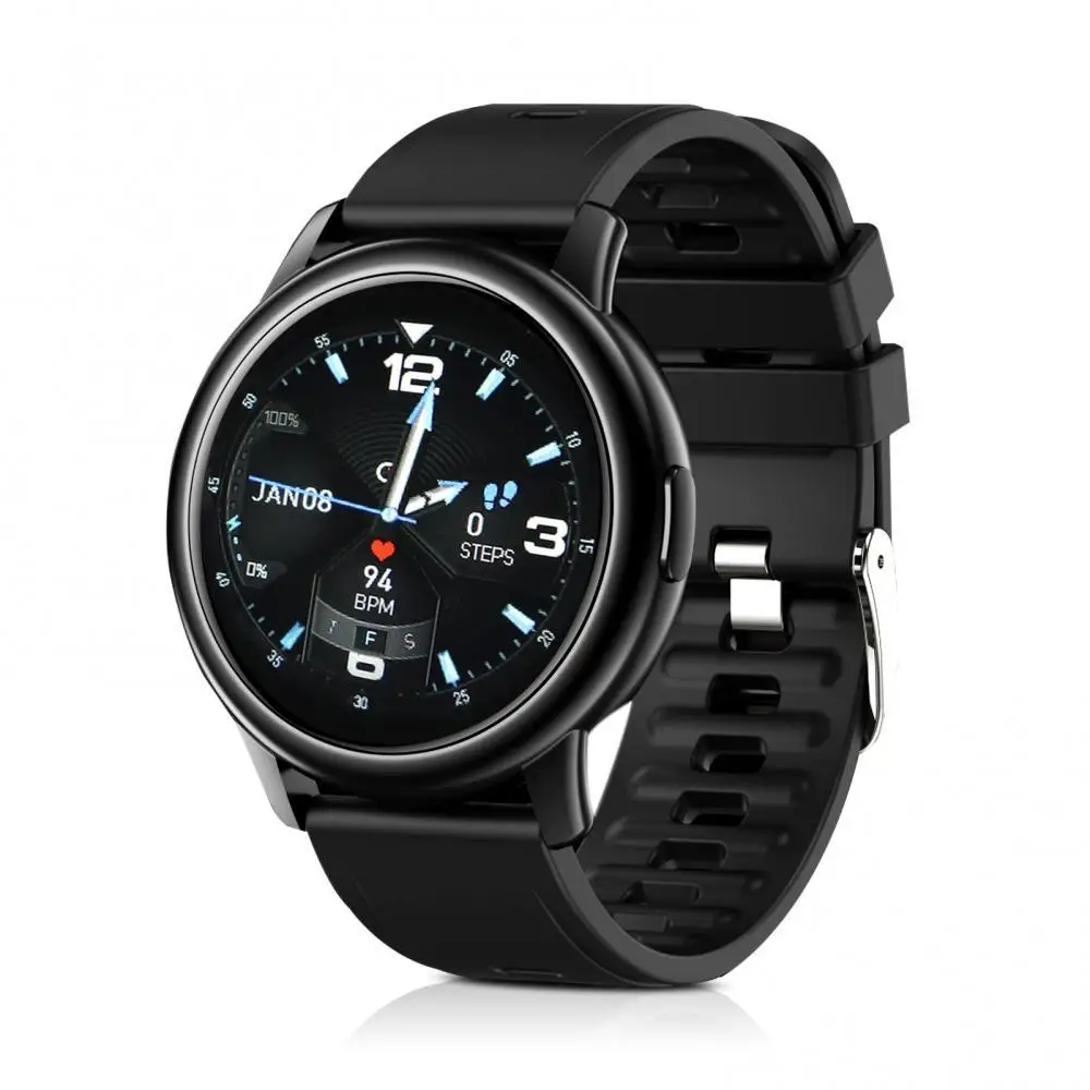 S27 Smart Watch 1.3inch Full Touch IP68 Waterproof Fitness Smartwatch Heart Rate Sleep Blood Pressure Oxygen Monitor Watch