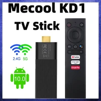 tv box android 10 mecool kd1 tv stick amlogic s905y2 google certified voice 1080p 4k 2 4g5g dual wifi bt android 10 0 tv dongle