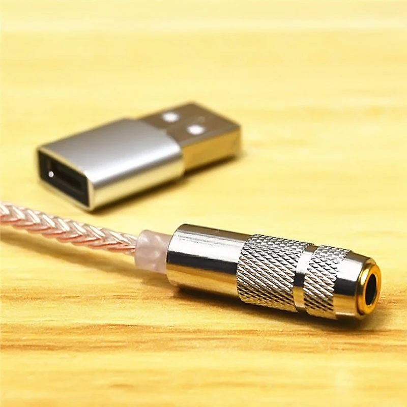 Кабель-переходник с Type-C на 3 5 мм цифровой Hi-Fi усилитель для наушников Cs46L41
