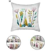 beauty cushion case comfortable touch lightweight alphabet decorative pillow case pillow case pillow cushion