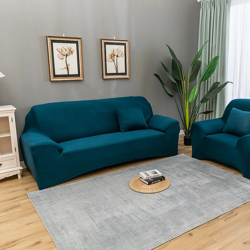 

solid corner sofa covers couch slipcovers elastica material sofa skin protector for pets chaselong cover L shape sofa armchair
