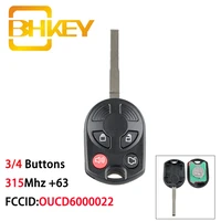 bhkey oucd6000022 for ford key 315mhz car remote key for ford c max edge escape focus lincoln mazda mercury 34 buttons car key