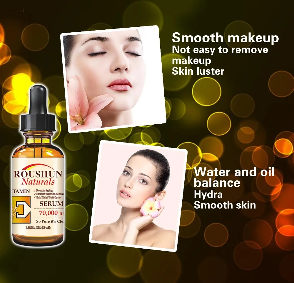 Женская Сыворотка для кожи Naturals Витамин Е увлажняющий плотный замок вода увлажняющий Восстанавливающий 30 мл антивозрастной Осветляющий Уход за лицом