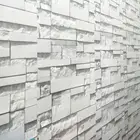 3D наклейки на кирпичную стену, водостойкие, экологически чистые, ПВХ, самоклеющиеся, каменный узор, наклейки на стену, декор для гостиной, дома