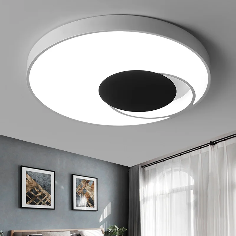 AC85 265V круглый современный минималистский затемнения светодиодные светильники