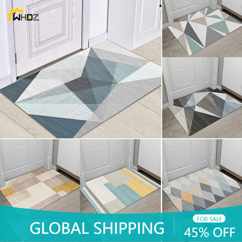

Welcome Door Mat Autumn And Winter Washable Kitchen Rugs Bedroom Carpets Decorative Stair Mats Home Decor Crafts