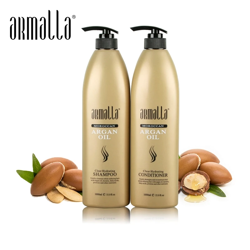 

Arganmidas Armalla 1000ml Moroccan Professional Natural Repair Dry Shampoo and 1000ml Deep Conditioner For Hair