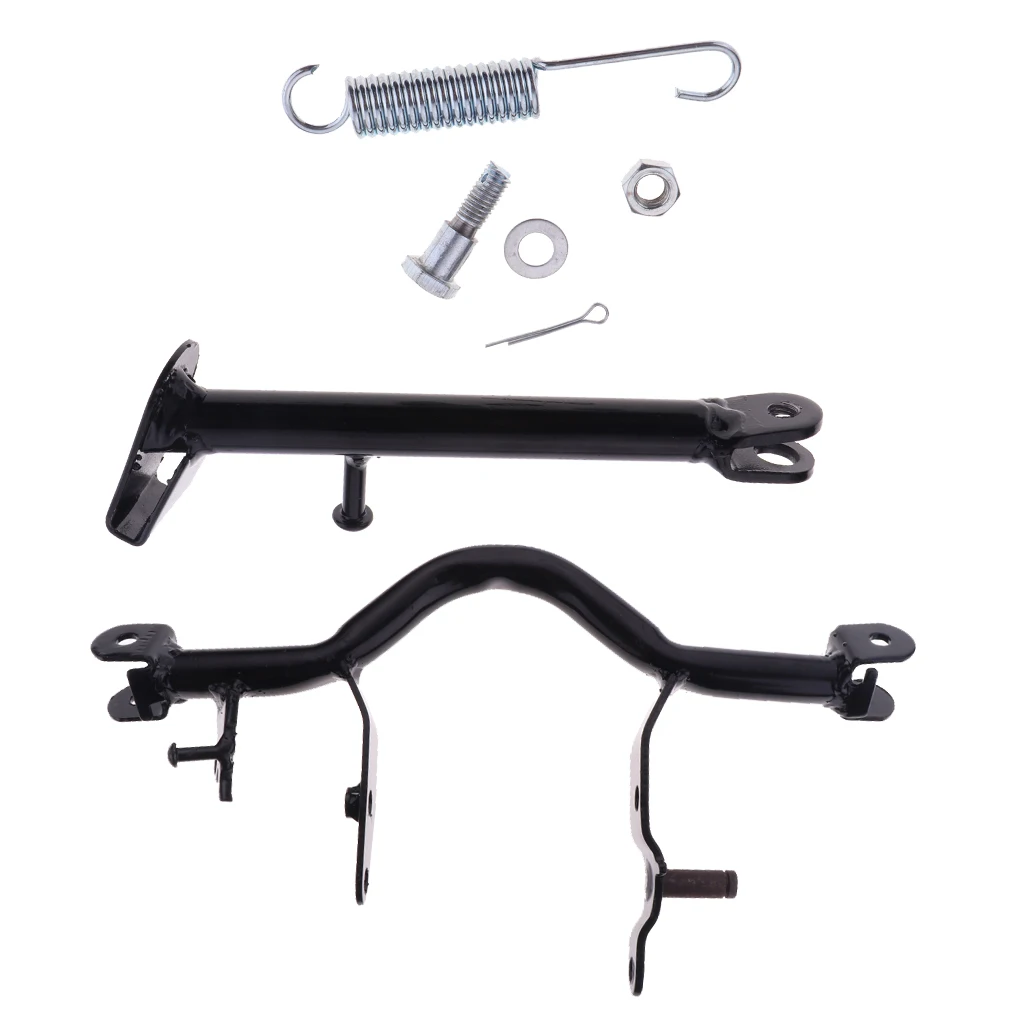 

Black Foot Pedals Mounts Brace & Side Kickstand for Yamaha PW80 JS80PY