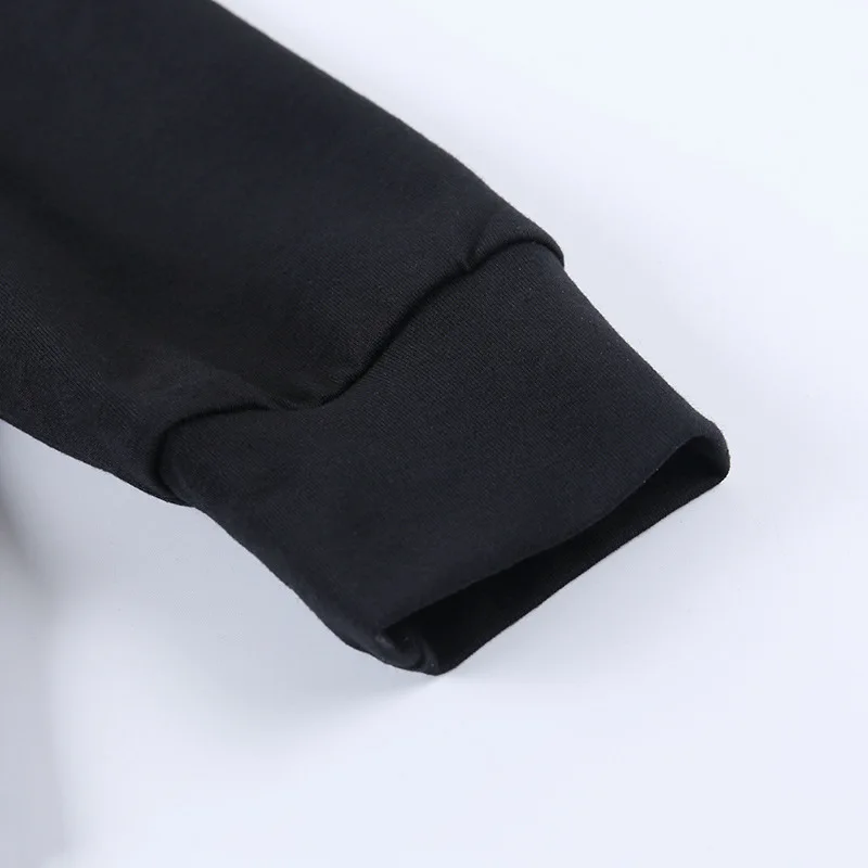 

Women Hoodie Skull Print Pocket Black Gothic Hoody Pullovers Hoodies Winter Clothes Long Sleeve Aesthetic Streetwear With Hood