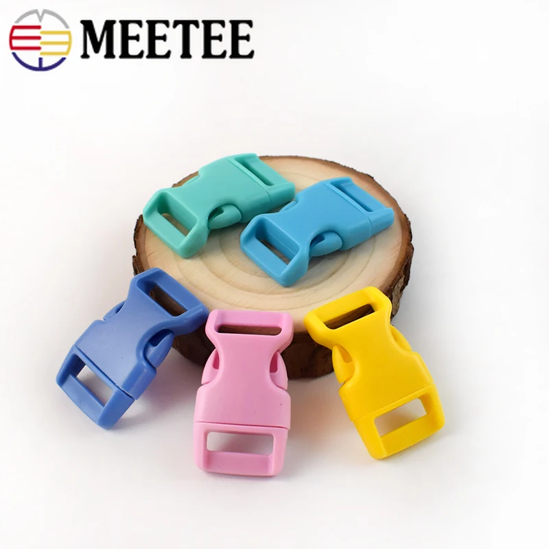 40 шт. Meetee 10/15 мм красочный пластиковый изогнутый боковой выпуск фотоэлемент для