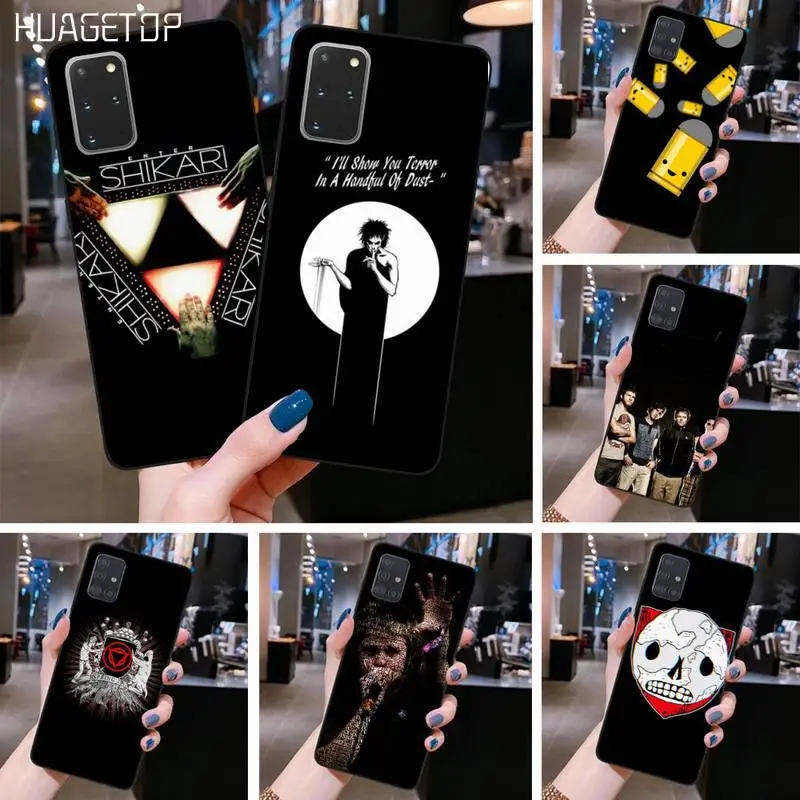 

HUAGETOP Enter Shikari Soft Phone Cover for Samsung S20 plus Ultra S6 S7 edge S8 S9 plus S10 5G lite 2020
