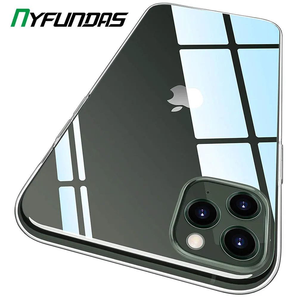 Прозрачный чехол для Apple iPhone 11 Pro Max X XR XS 7 8 Plus 6 6S SE iPhone11 прозрачный силиконовый