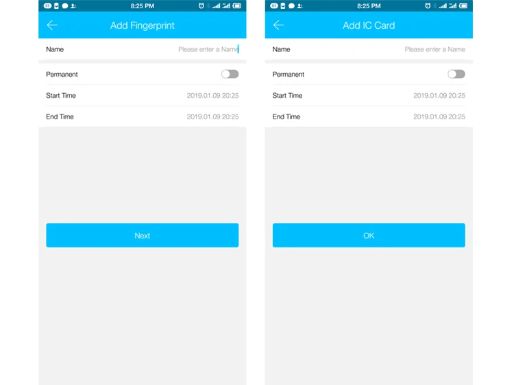 RAYKUBE Bluetooth электронный дверной замок с телефоном APP/отпечатков пальцев/смарт-карты/код разблокировки ручка Умный Замок