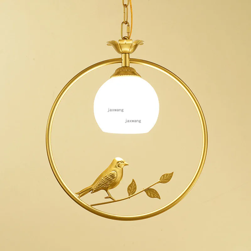 Винтажный подвесной светильник s креативная птичья лампа украшение для столовой