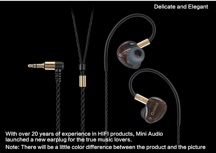 Oriolus Finschi 1DD+ 1BA гибридная технология Hifi монитор в ухо наушники без микрофона