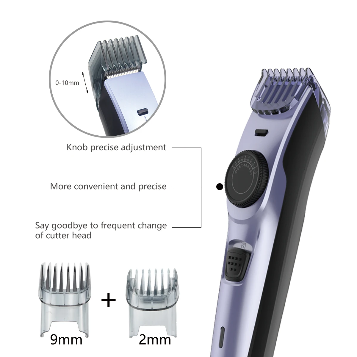 2020 Новое поступление USB Беспроводная Машинка для стрижки волос перезаряжаемая