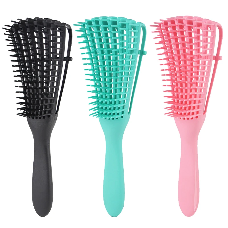 

Detangling Hair Brush Scalp Massage Hair Washing Shampoo Comb for Curly Hair Detangler Brushes Men Women Barber Salon Hairbrush