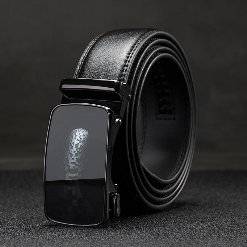 cow genuine leather luxury strap male belts for men fashion Men's Belts Automatic Buckle designer High Quality brand | Аксессуары