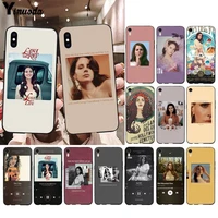 sexy singer model lana del rey phone case for iphone 13 12pro max 11 pro xs max 8 7 6 6s plus x 5 5s se 2020 xr case