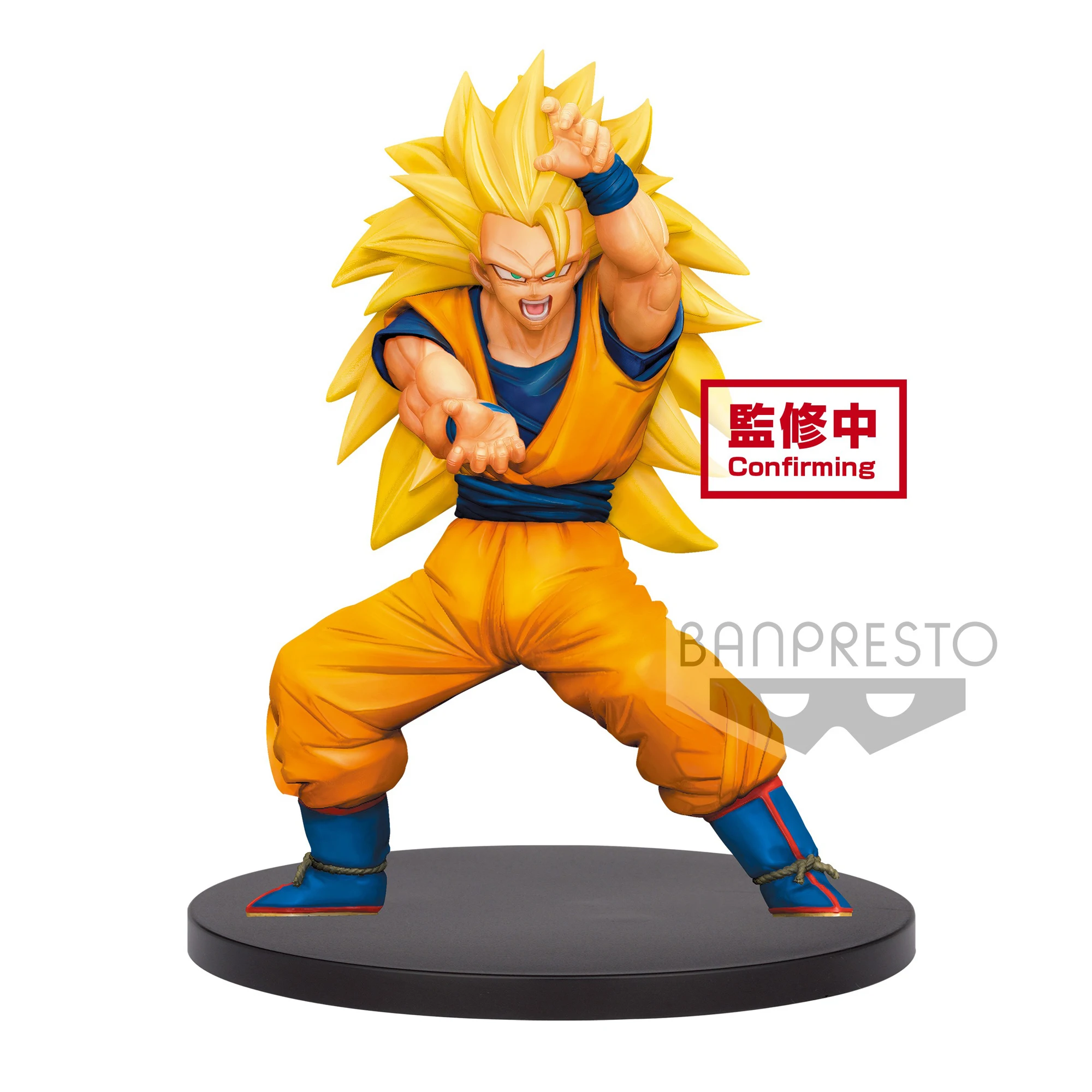 Goku SSJ3 Tronzo Оригинальные фигурки Dragon Ball Banpresto Broly Goku Vegeta Gogeta Zamasu ПВХ Фигурки игрушки Супер Saiyan Фигурки игрушки - Цвет: Goku SSJ3