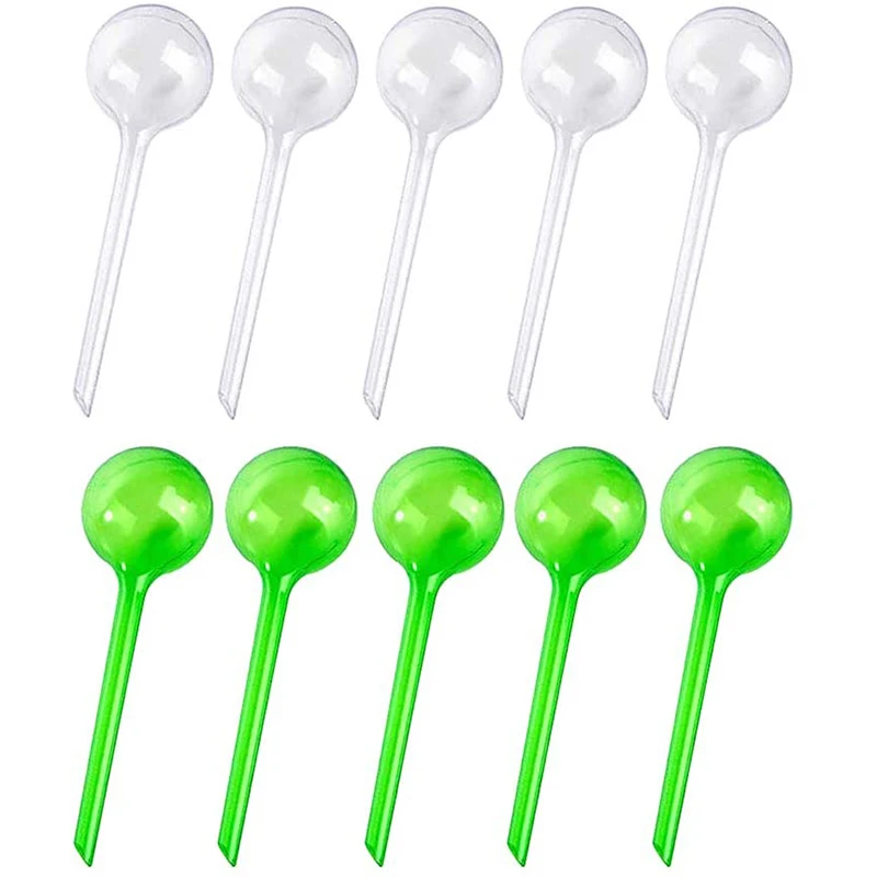 

Устройство для автоматического полива комнатных растений 10 упаковок, праздничное комнатное устройство для полива в горшке (зеленый, прозра...