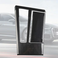 1pc car abs center console gear shift panel cover for audi a6 c8 car gear shift panel decorative frame anti dust interior parts