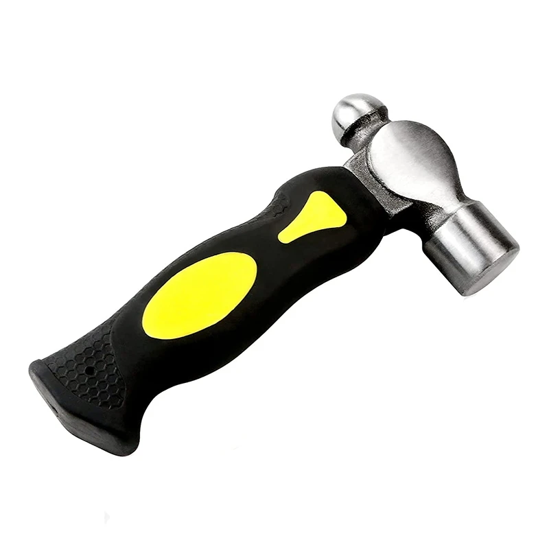 

Steel-Head Metal Round Head Hammer for Jewelry, Leather or Arts Crafts