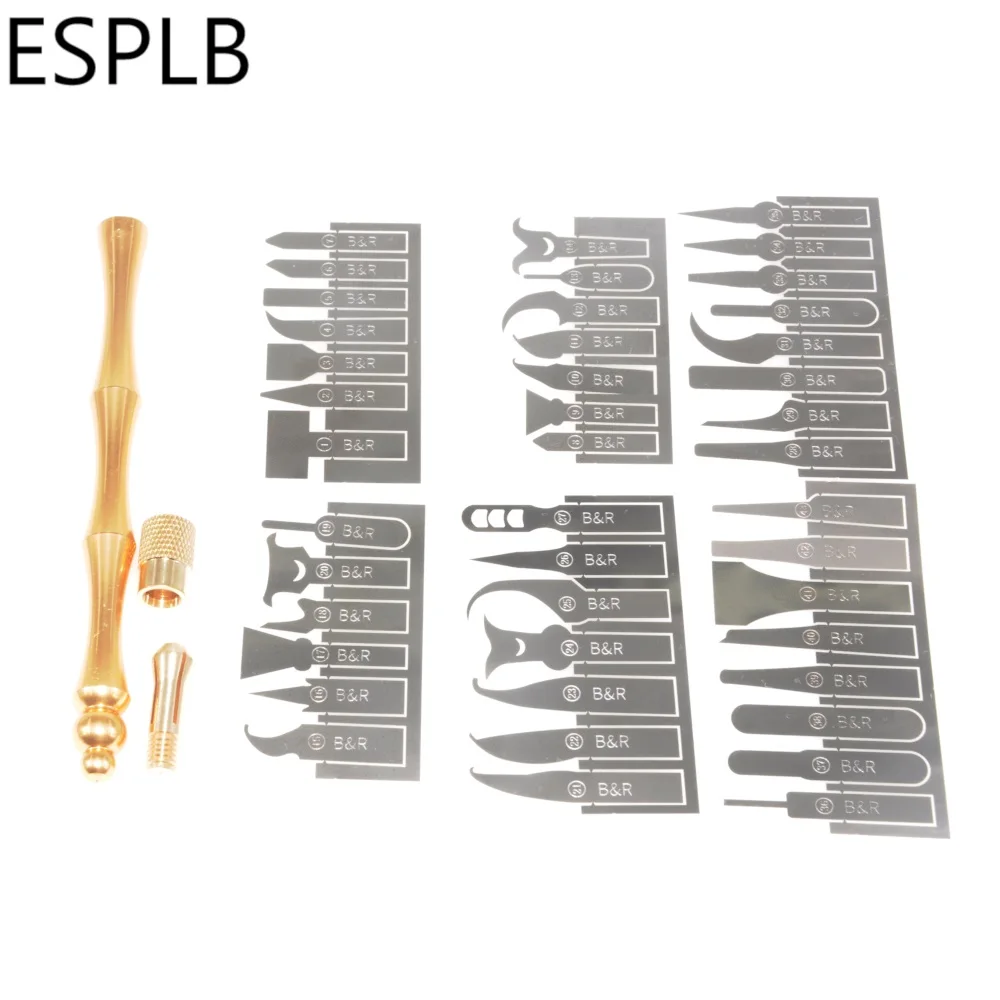 BGA IC Chip Knife лезвие CPU 43 в 1 плотность цепи жесткого диска для материнской платы
