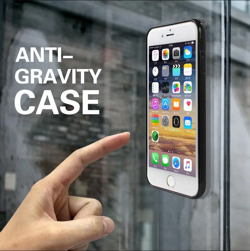 Модные Антигравитационные чехлы для iPhone 11 pro X XS MAX XR 8 7 Plus TPU чехол телефона 6 6s