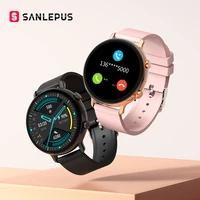 sanlepus ecg smart watch dial call 2021 new men women waterproof smartwatch heart rate monitor for android apple samsung