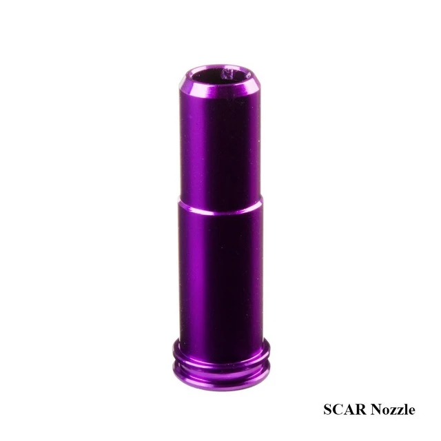 Tactifans SHS Высокое уплотнение CNC алюминиевая двойная одинарная уплотнительная насадка для M4 M16 AK MP5 шрам AEG аксессуары для съемки - Цвет: SCAR
