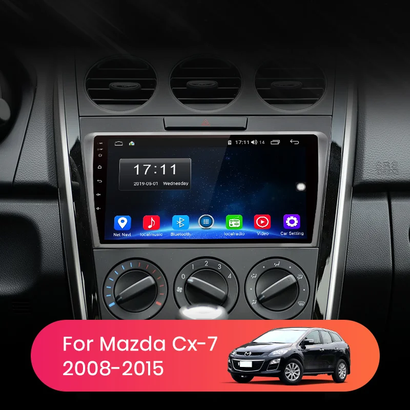 Автомагнитола AWESAFE PX9 для Mazda стерео система под управлением Android 10 с видеоплеером