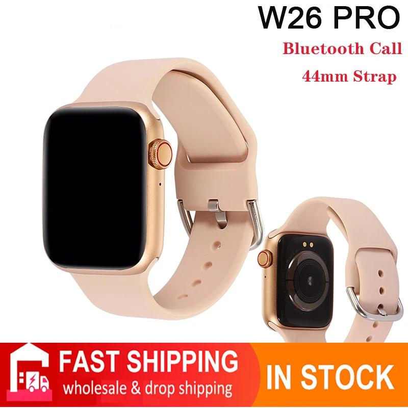 

2021 new W26 PRO smart watch men's and women's 1.75 inches 320*385 DIY dial wireless charger PK IWO 12 Pro 13 W46 T500 PLUS T900