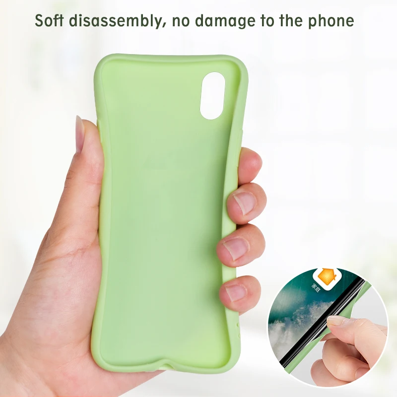 Чехол для iPhone 11 Pro Max простой чехол телефона из ТПУ 10 X XS XR ультратонкая задняя