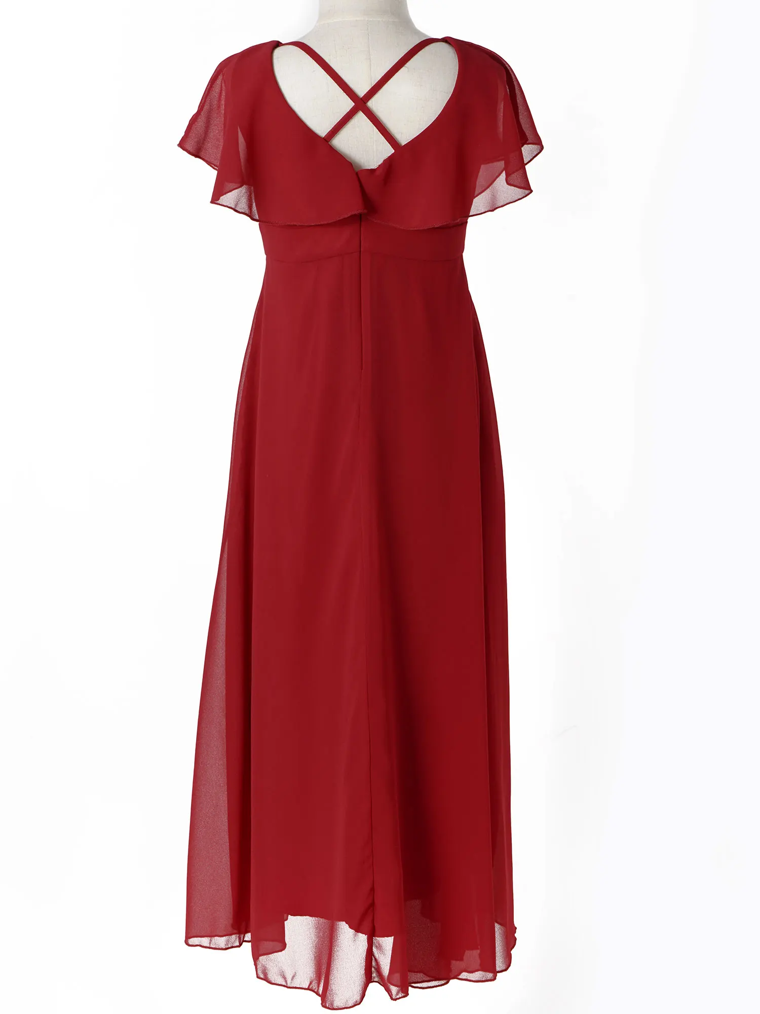 Шифоновое кружевное платье с цветочным принтом для девочек официальное Летнее