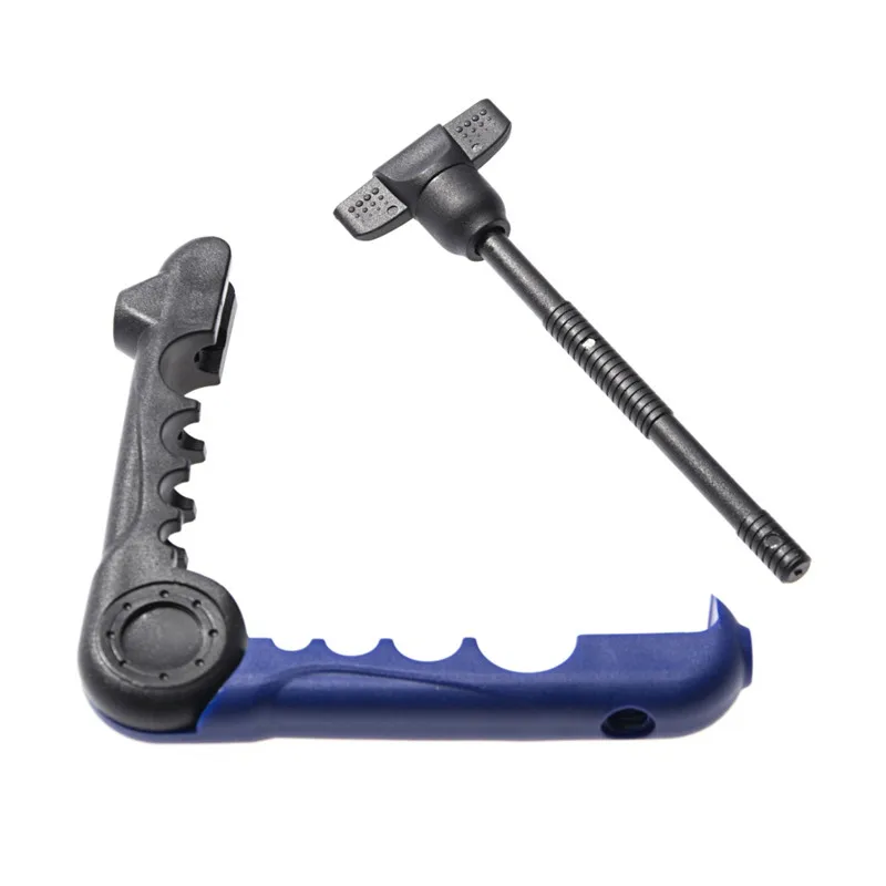 Пластиковая регулируемая рыболовная леска портативный универсальный зажим на